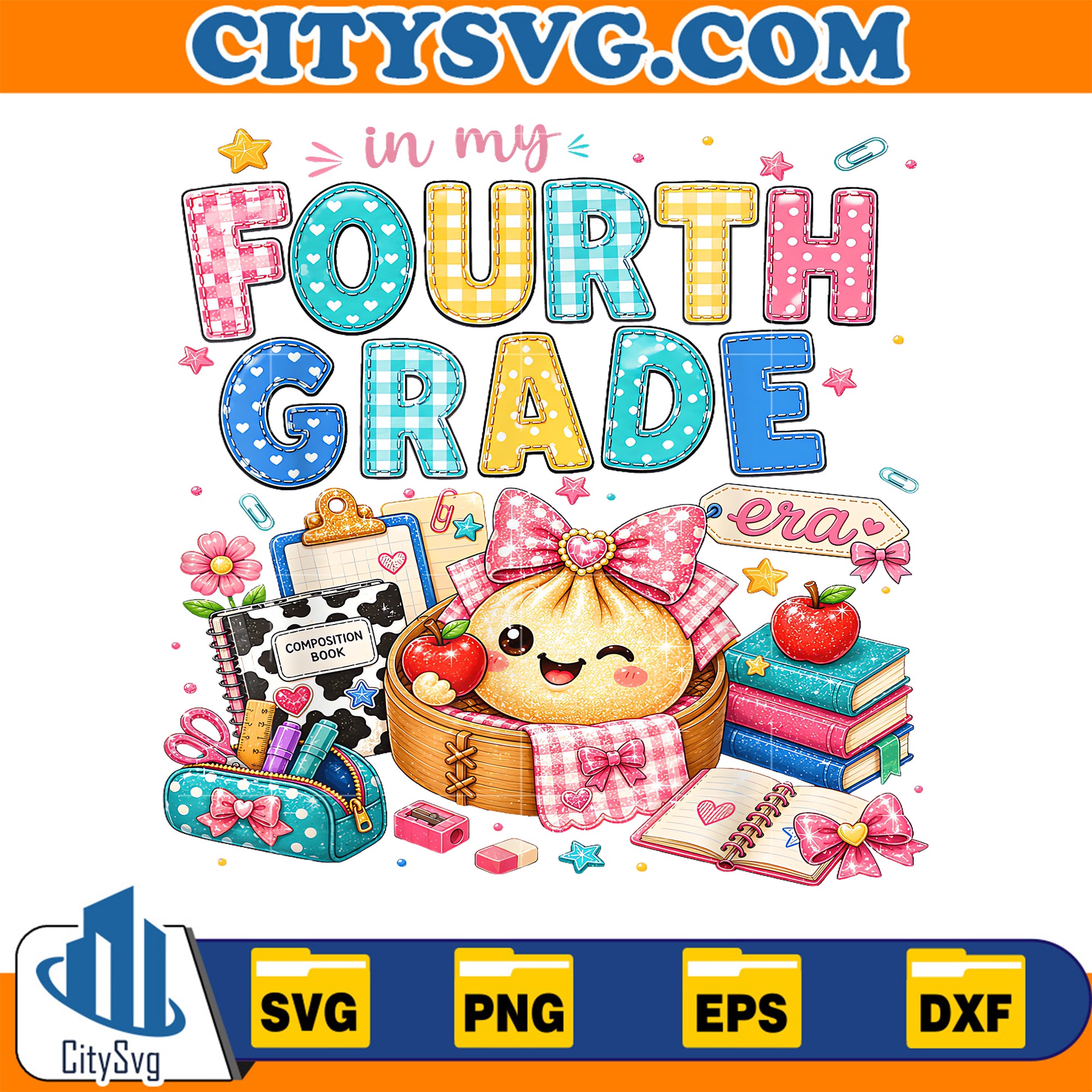 In-My-4th-Grade-Era-Dumpling-Girl-First-Day-of-Fourth-Grade-Svg-1