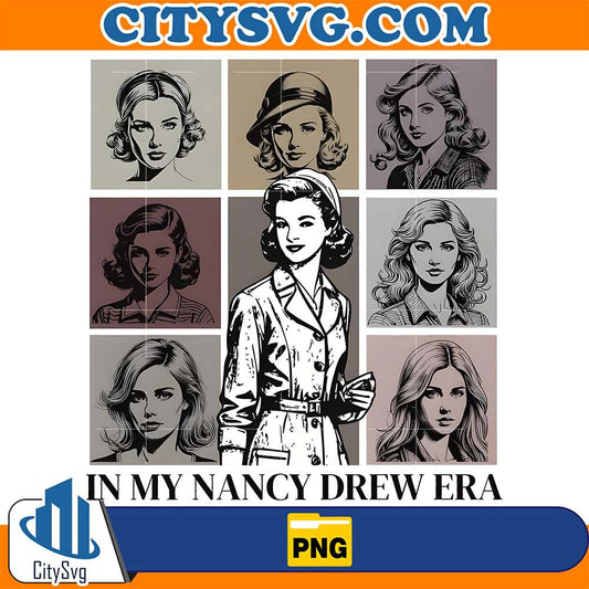 In-My-Nancy-Drew-Era-Png