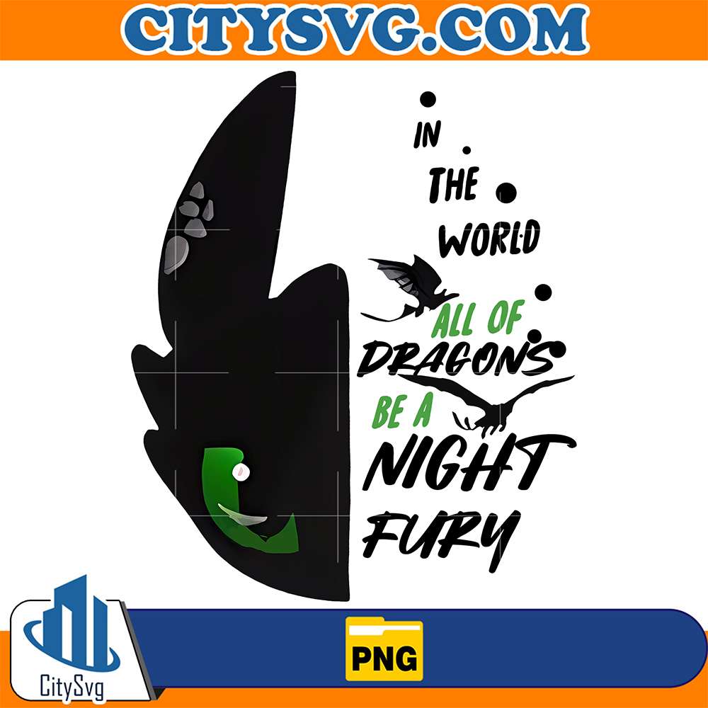 In-The-World-All-Of-Dragon-Be-A-Night-Fury-Png