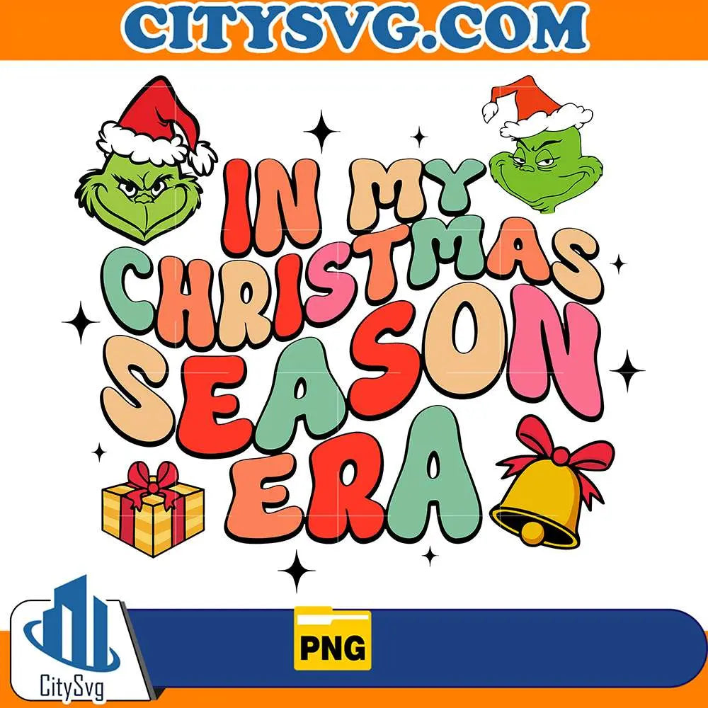 InMyChristmasSeasonEraGrinchChristmasPng