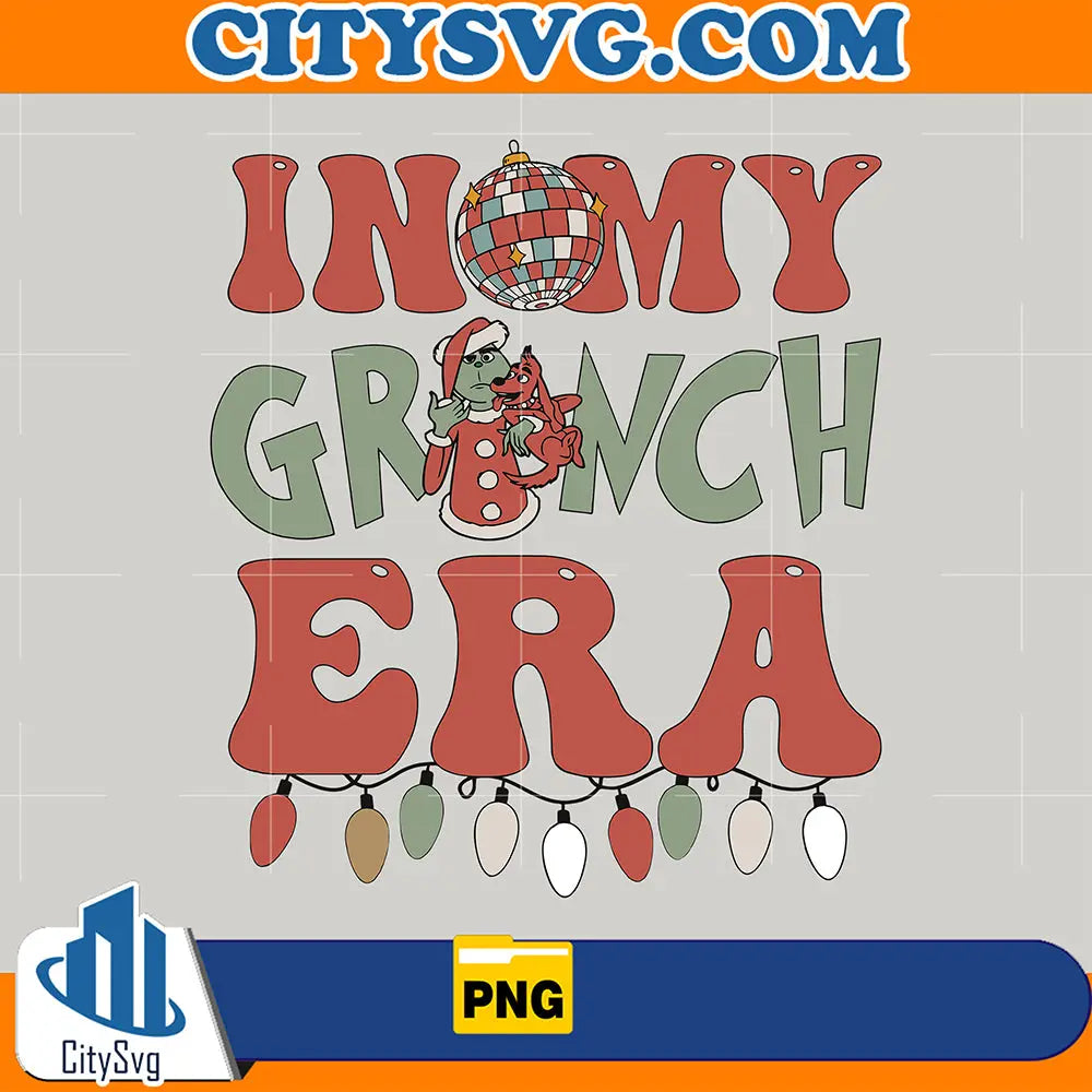 InMyGrinchEraChristmasLightsPng