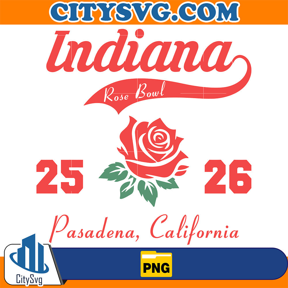 Indiana-Rose-Bowl-25-26-Pasadena-California-Png