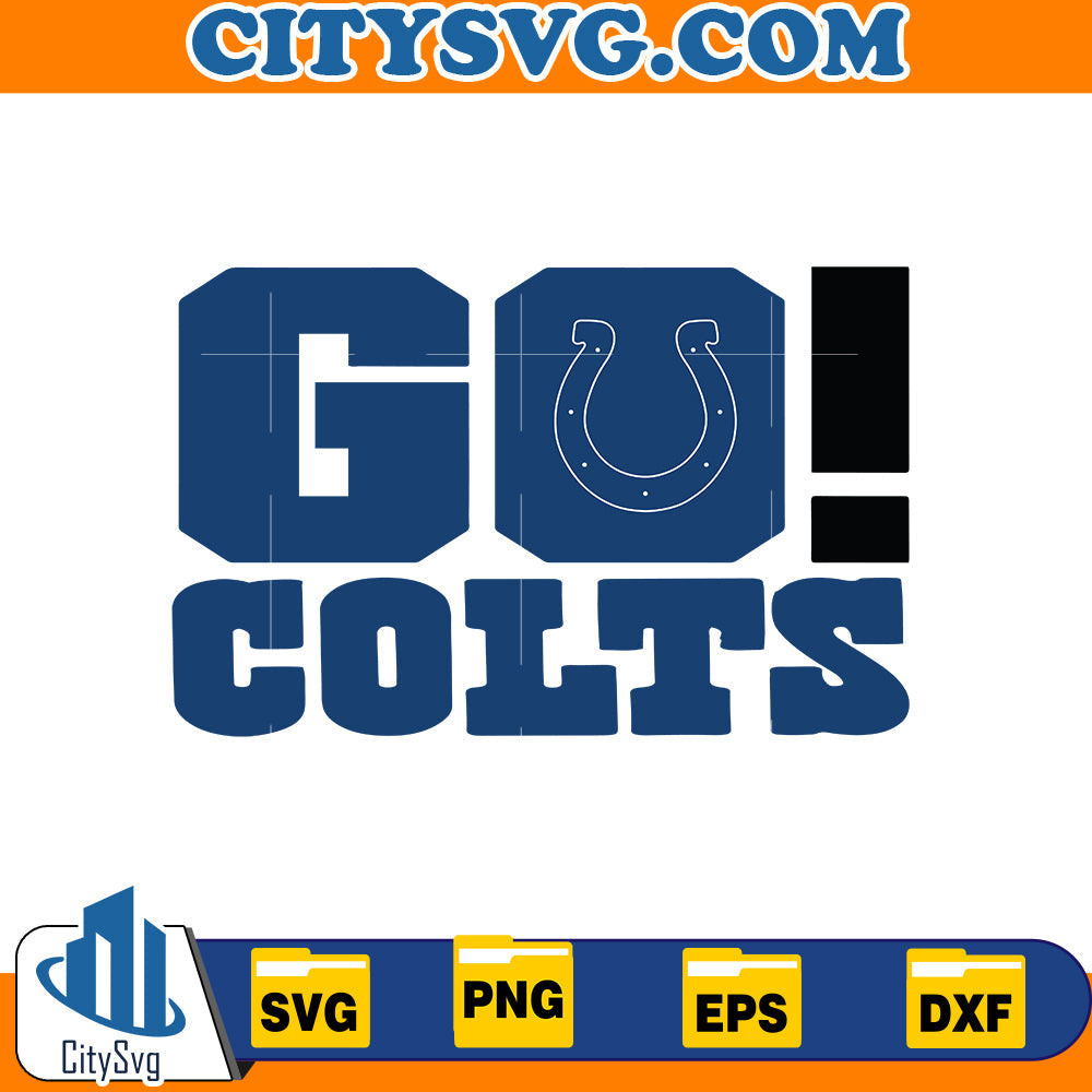 Go Indianapolis Colts Svg