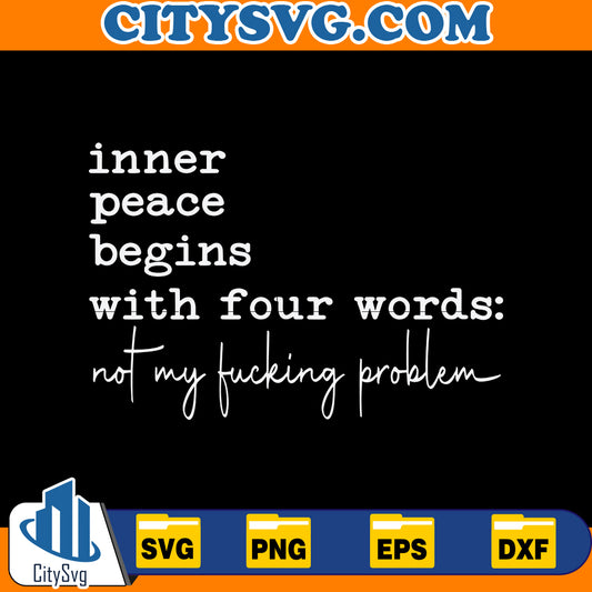 Inner Peace Begins With Four Words