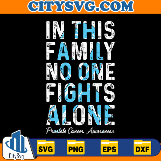 In this family no one fights alone Svg