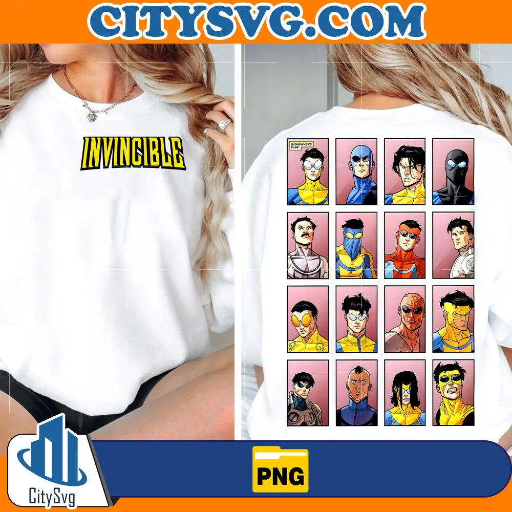 Invincible Color Pallet Texture Invincible Variants Png – CITYSVG