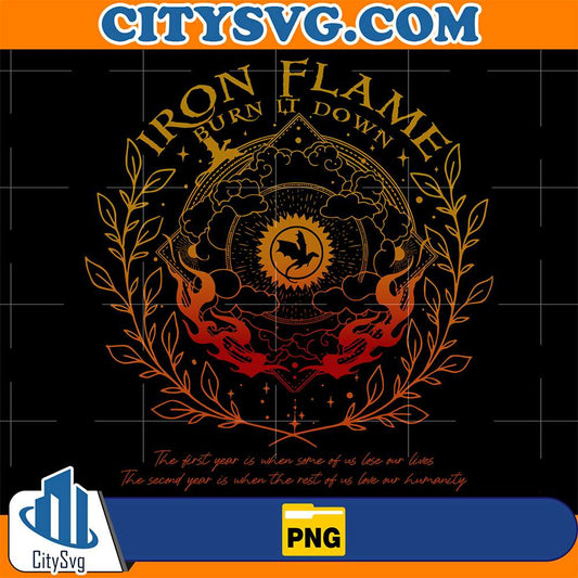 Iron-Flame-Burn-It-Down-Fourth-Wing-Png