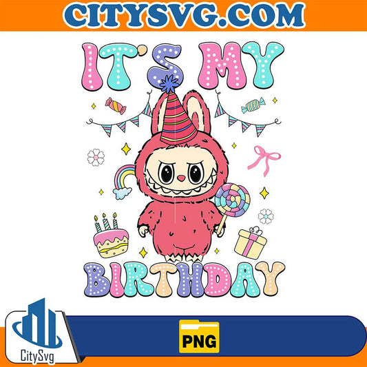 It-s-My-Birthday-Red-Labubu-Png