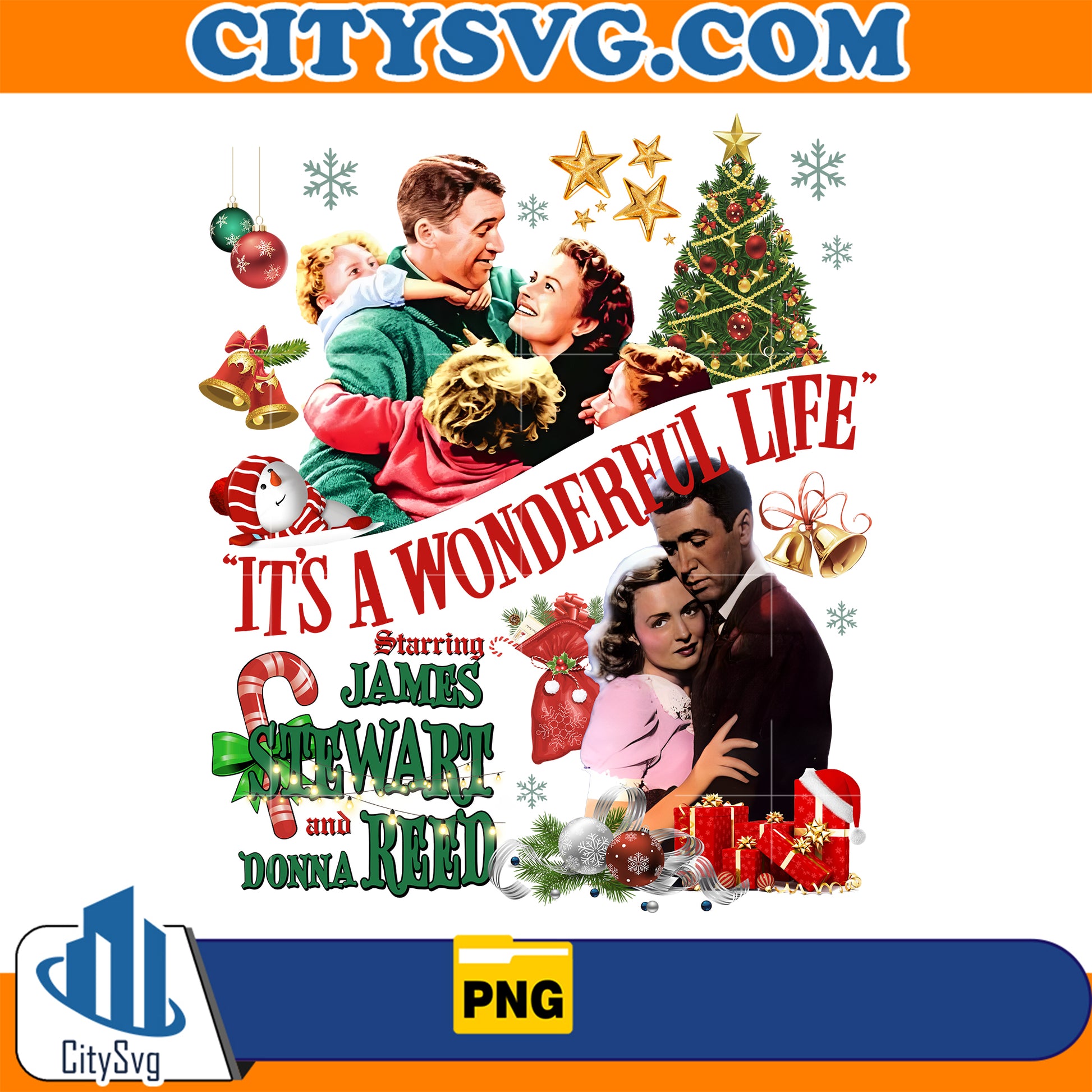 It_sAWonderfulLifeChristmasMovieCharactersPng