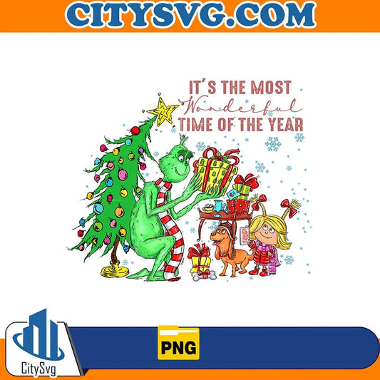 It_sTheMostWonderfulTimeOfTheYearChristmasPng_1