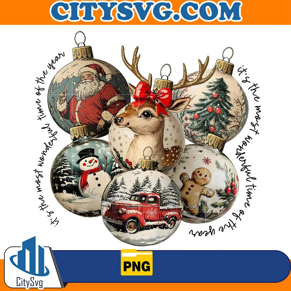 It_sTheMostWonderfulTimeOfTheYearChristmasPng_4