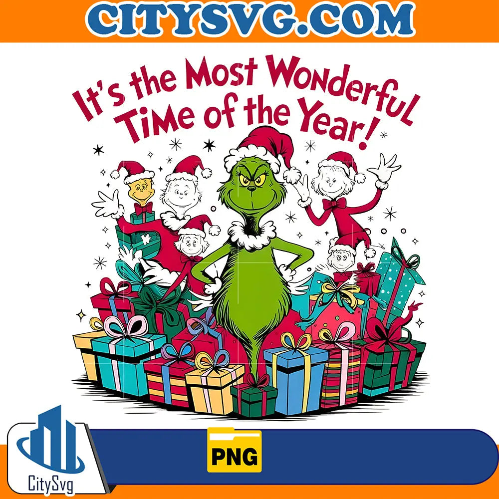 It_sTheMostWonderfulTimeOfTheYearGrinchChristmasPng