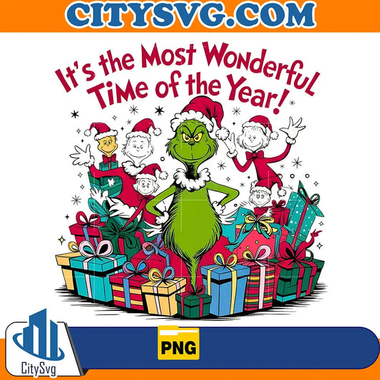 It_sTheMostWonderfulTimeOfTheYearGrinchChristmasPng