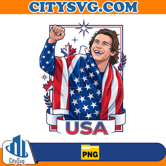 Jack-Hughes-Usa-Gold-Hockey-Png