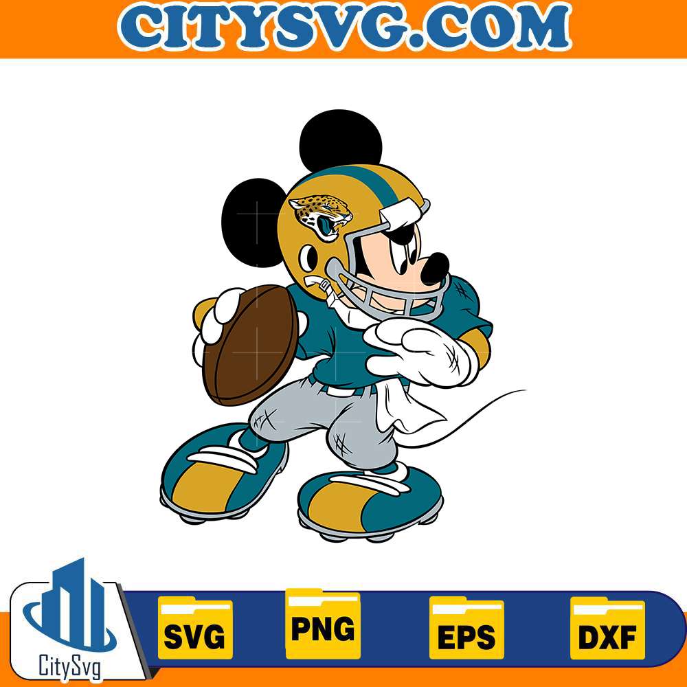 Jacksonville-Jaguars-Mickey-Svg