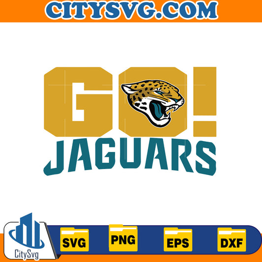 Go Jacksonville Jaguars Svg