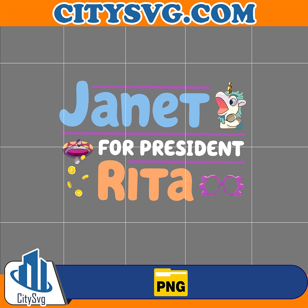 JanetForPresidentRitaPng