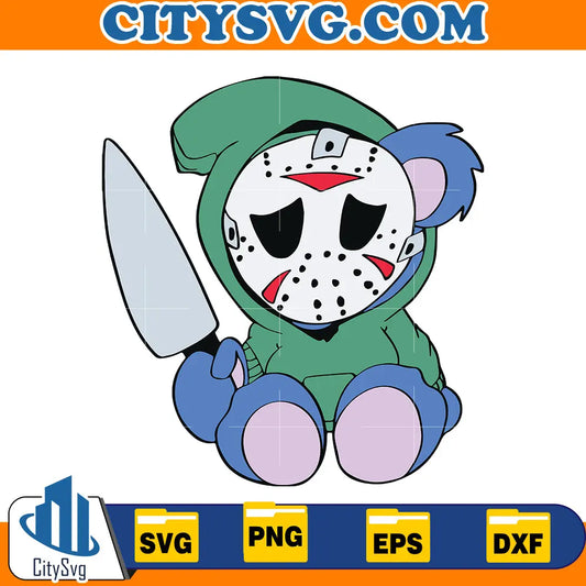 Jason SVG, Voorhees SVG, Friday the 13th SVG, halloween svg CitySvg