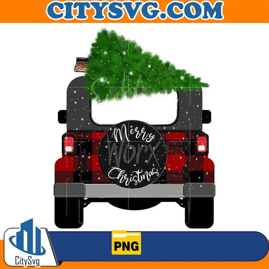 JeepChristmasPng_10