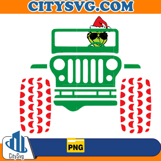 JeepChristmasPng_3
