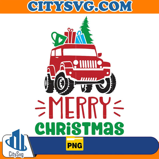JeepChristmasPng_4