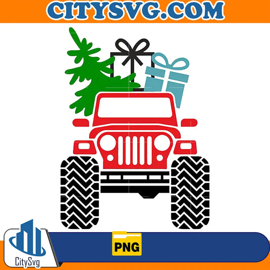 JeepChristmasPng_5