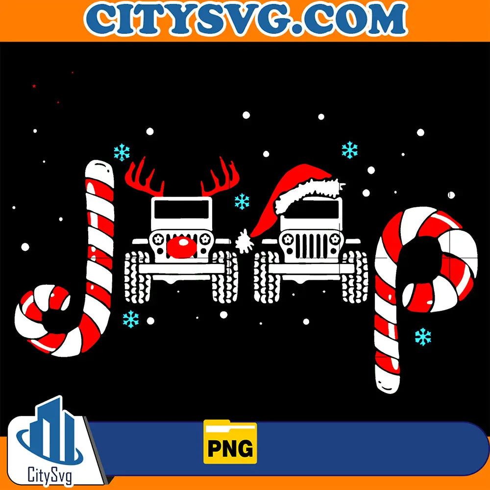 JeepChristmasPng_8
