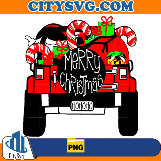 JeepMerryChristmasHoHoHoPng