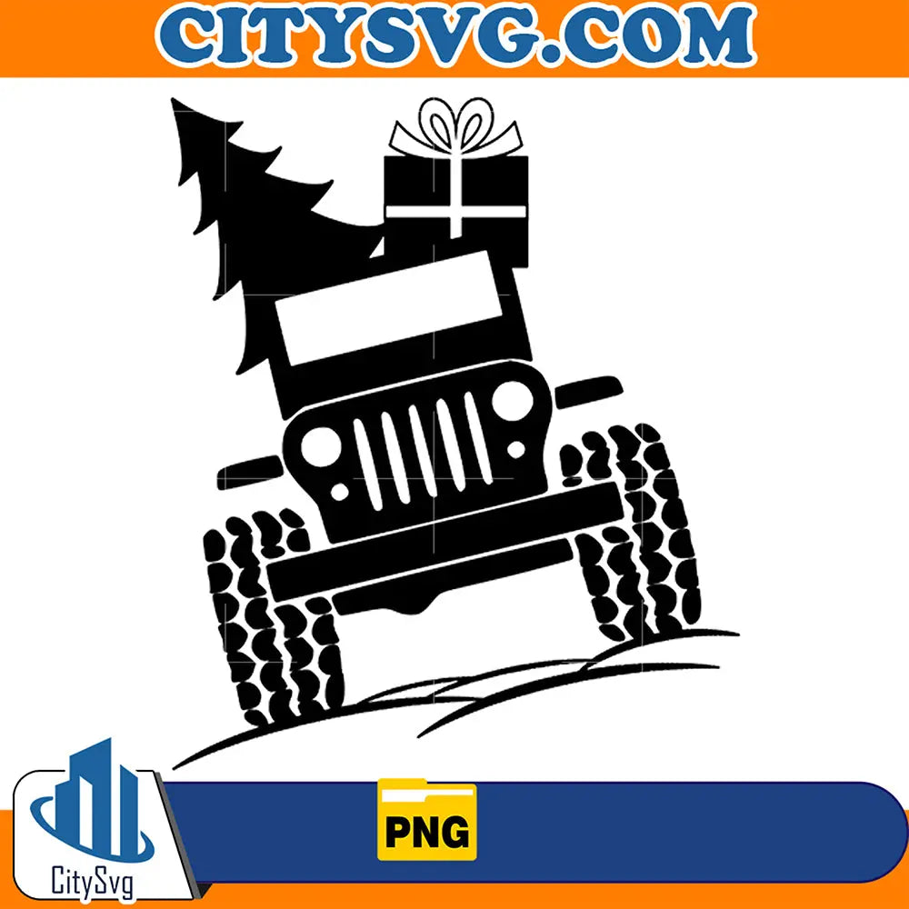 JeepTreeChristmasPng1