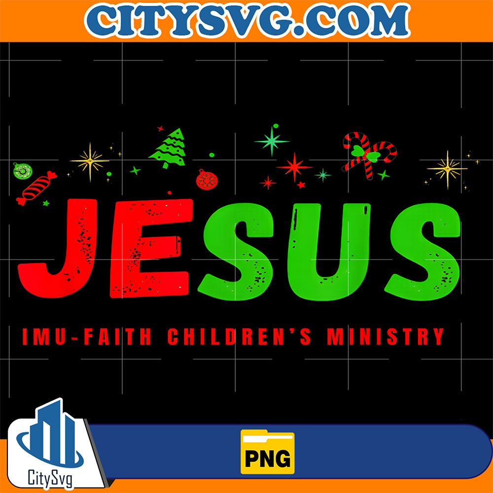 Jesus-IMU-Faith-Childrens-Ministry-Png