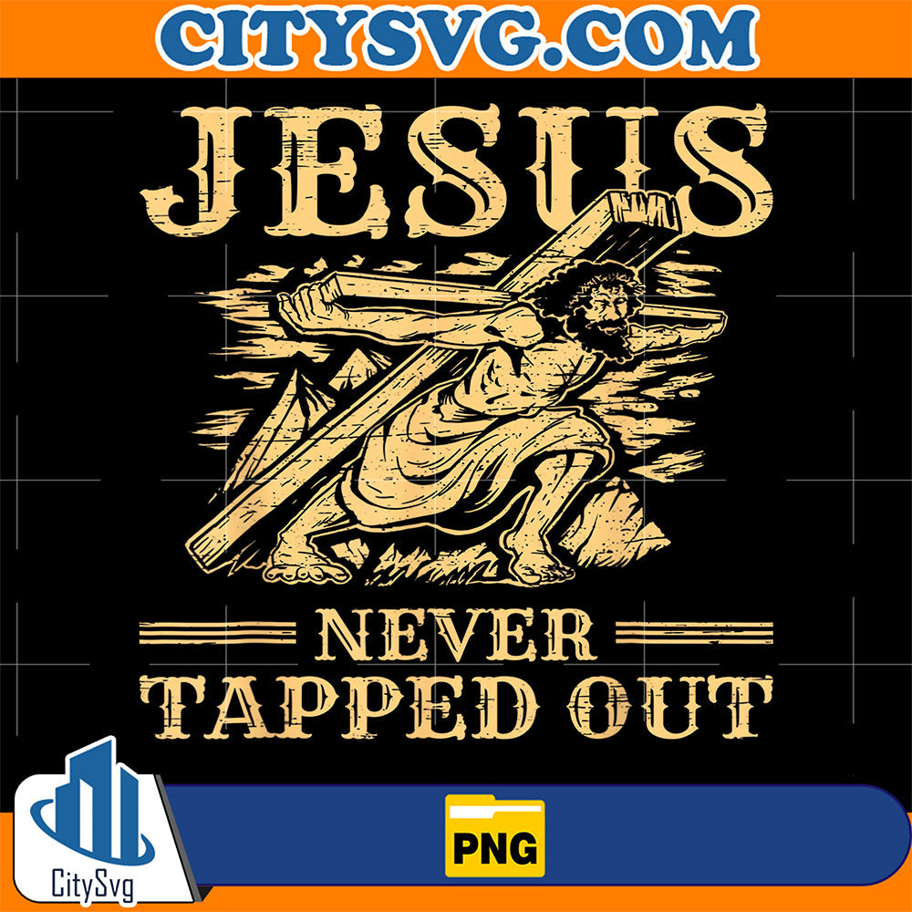 Jesus-Never-Tapped-Out-Resurrection-Sunday-Rabbit-Png