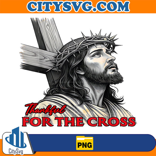 Jesus-Thankful-For-The-Cross-Christian-Png