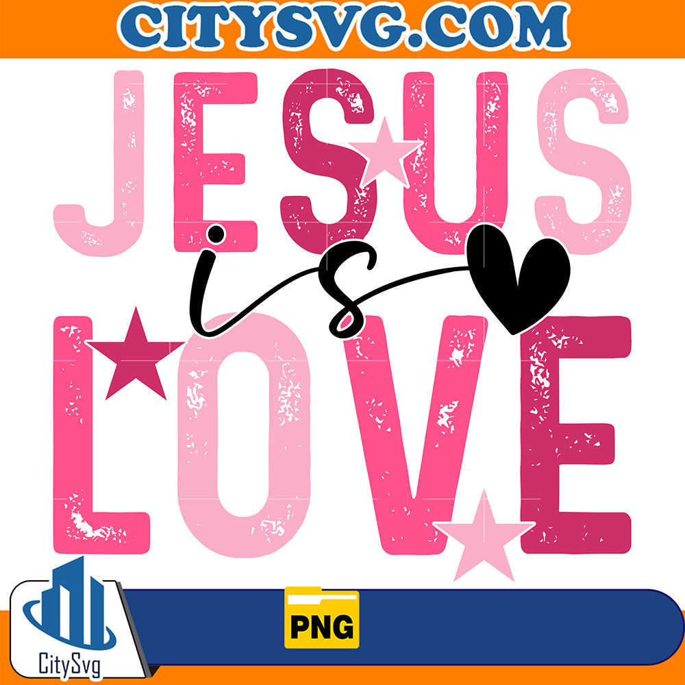 JesusIsLoveValentinePng