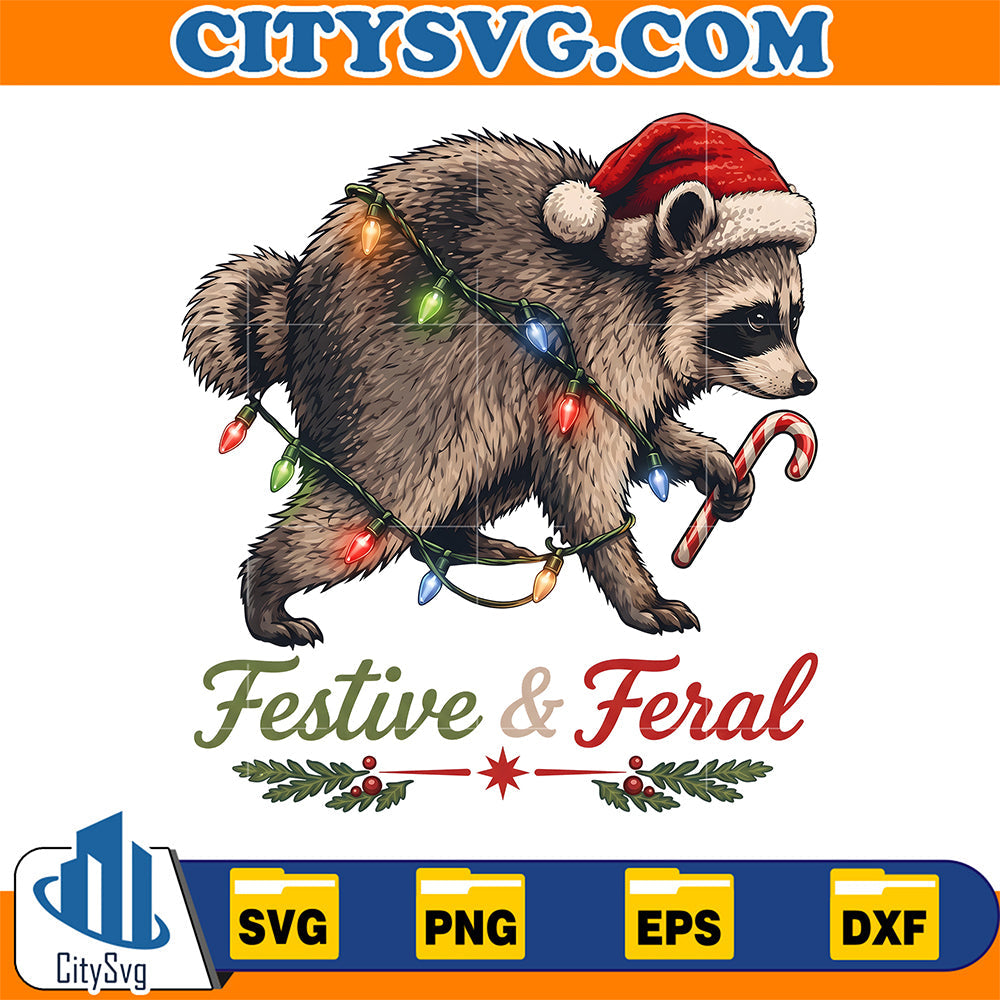 Jimothy-Raccoon-Festive-and-Feral-Christmas-Svg