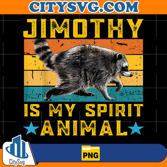 Jimothy-Raccoon-Is-My-Spirit-Animal-Raccoon-Meme-Png