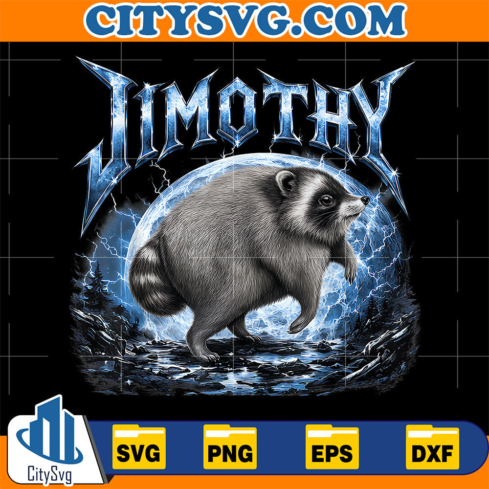Jimothy-Viral-Raccoon-Meme-Funny-Raccoon-Howling-At-The-Moon-Svg
