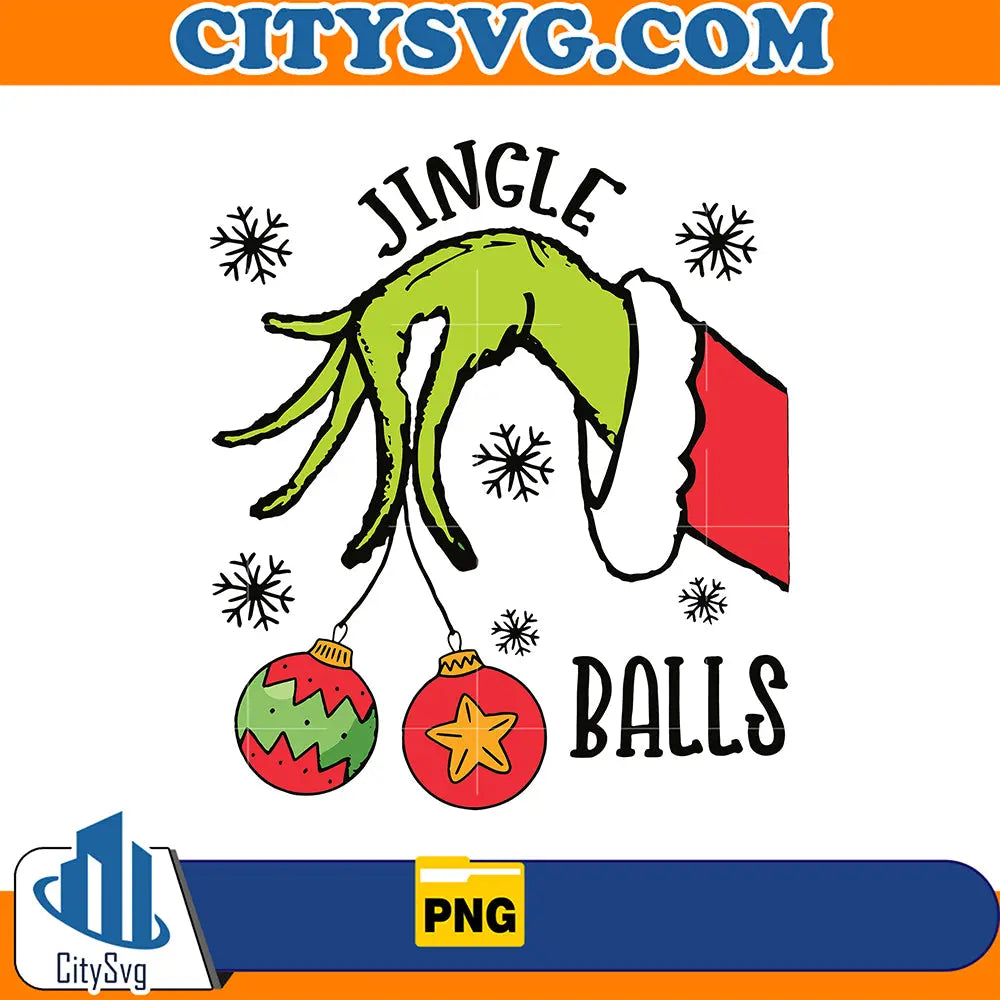 JingleBallsGrinchHandPng