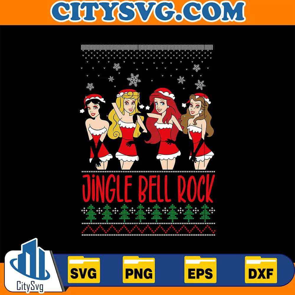 JingleBellRockUglyChristmasSvg