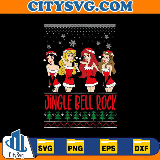 JingleBellRockUglyChristmasSvg