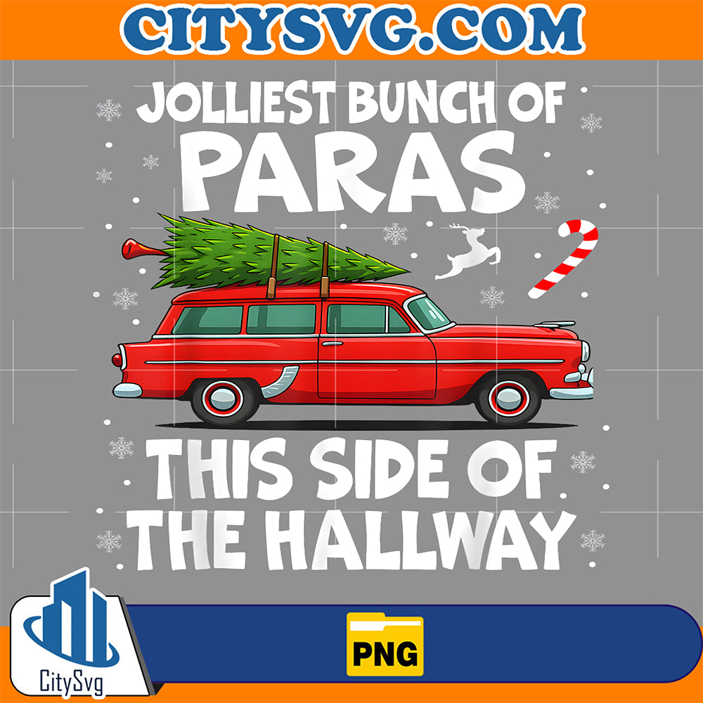 Jolliest-Bunch Of-Paras-This-Side-Of-The-Hallway-Christmas-Png