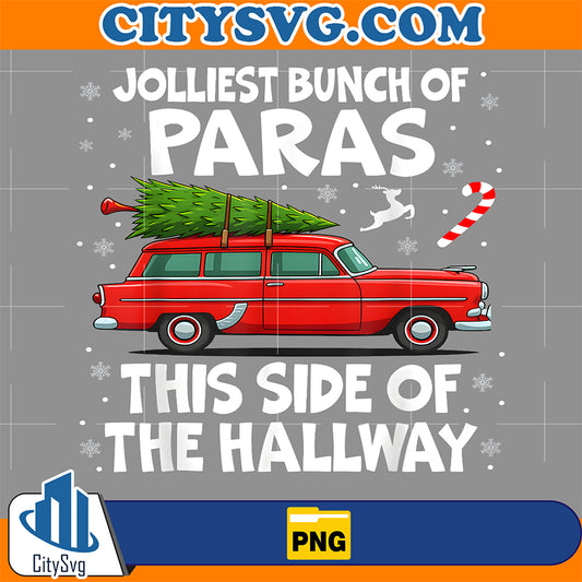 Jolliest-Bunch Of-Paras-This-Side-Of-The-Hallway-Christmas-Png