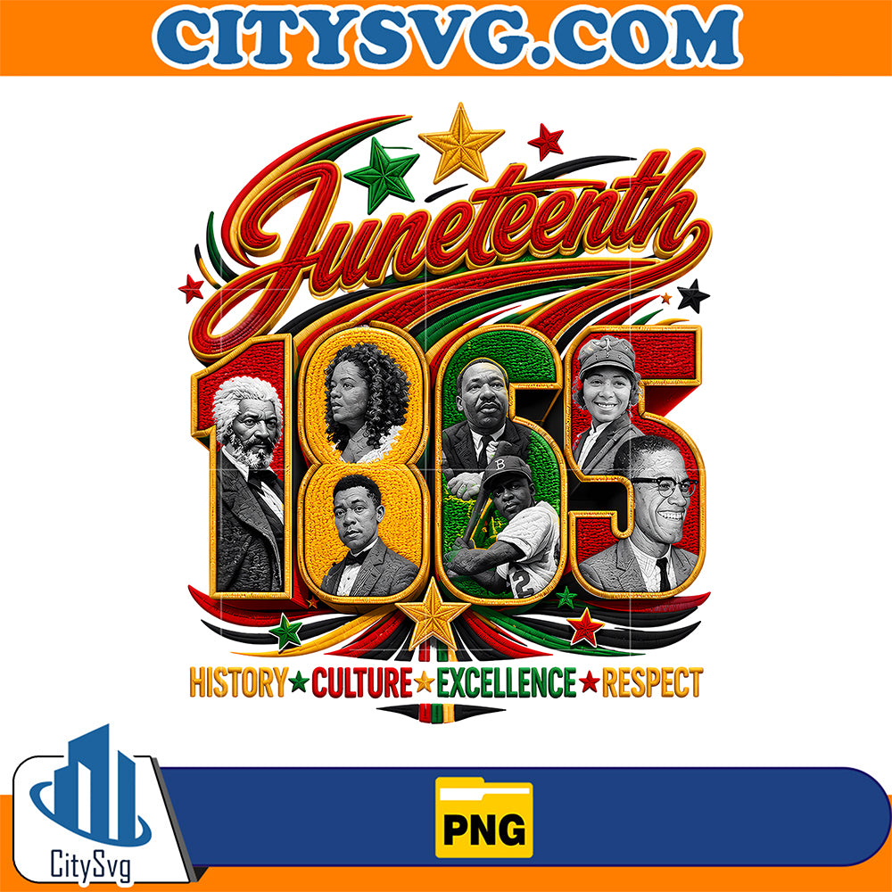 Juneteenth-1865-History-Culture-Excellence-Respect-Png