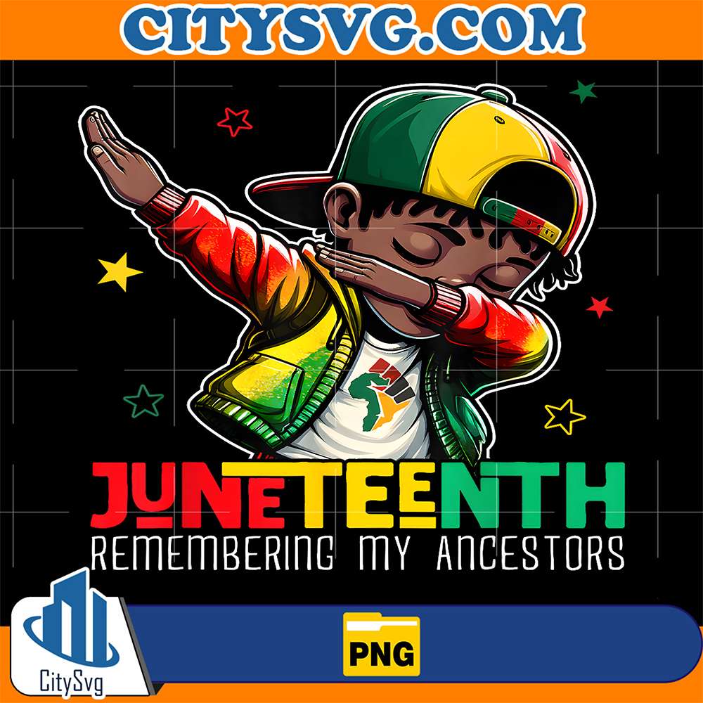 Juneteenth-Remembering-My-Ancestors-Black-Boy-Png