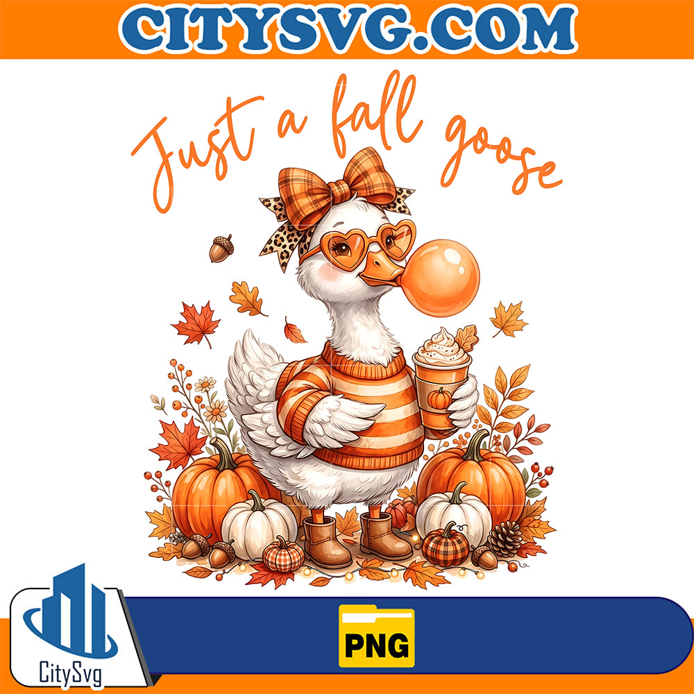 Just-A-Fall-Goose-Png