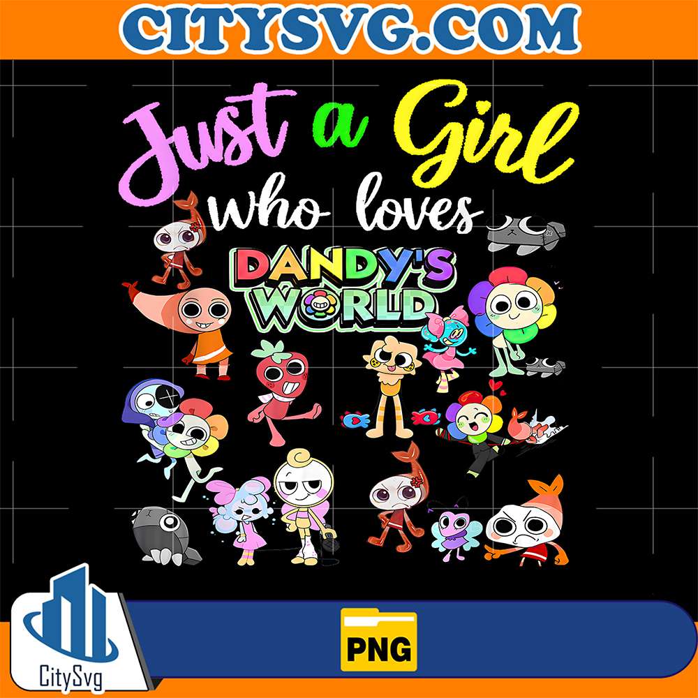 Just-A-Girl-Who-Loves-Dandy-s-World-Costume-For-Girl-Png