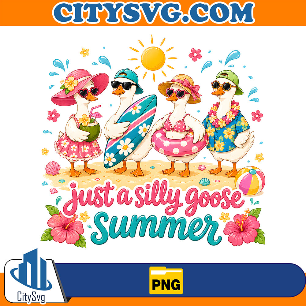 Just-A-Silly-Goose-Summer-Png