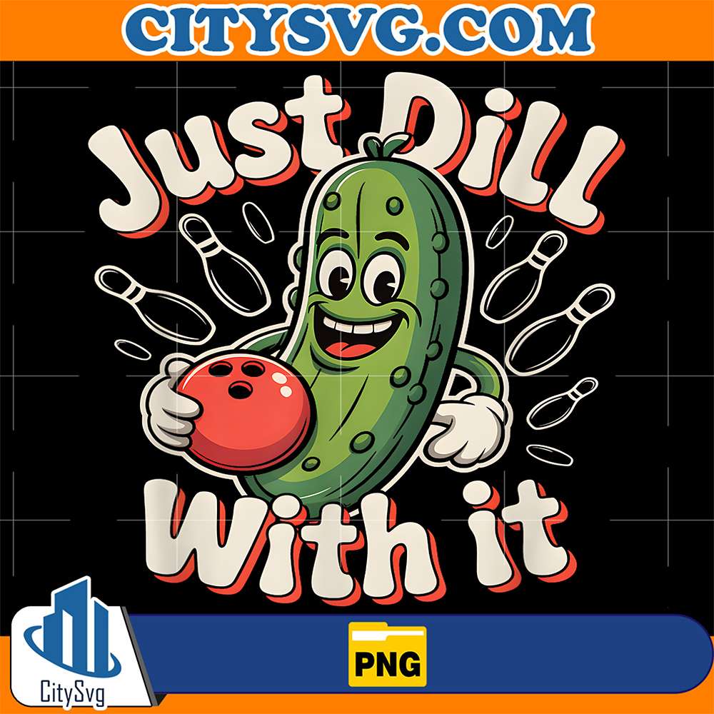 Just-Dill-With-It-Pickle-Bowling-Ball-Png