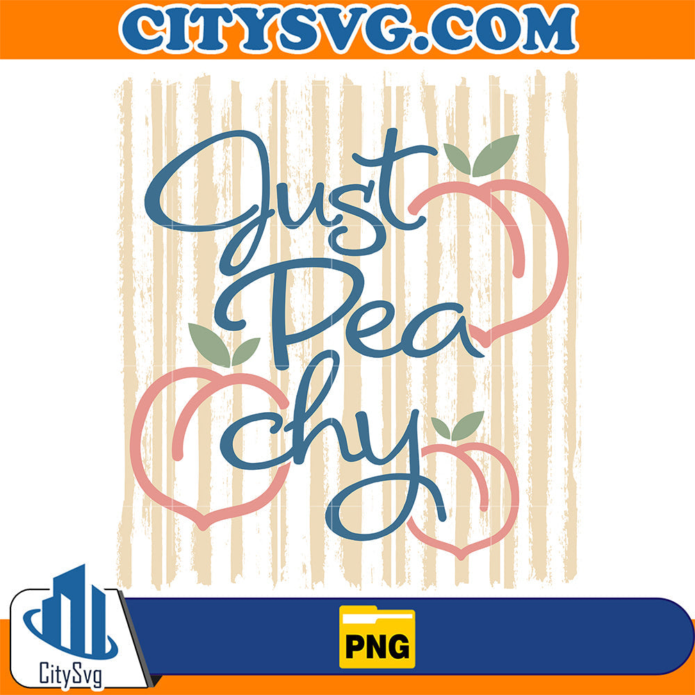 Just-Peachy-Striped-Png