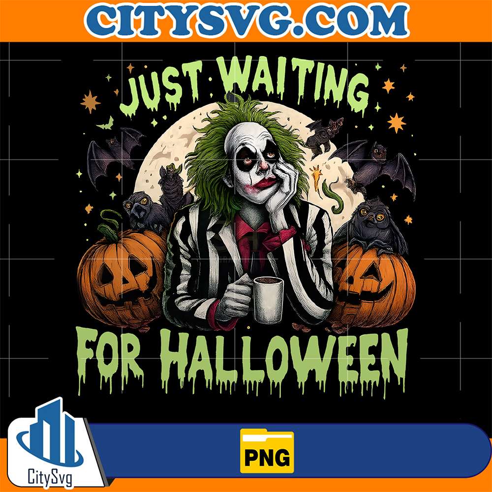 Just-Waiting-For-Halloween-Beetlejuice-Png