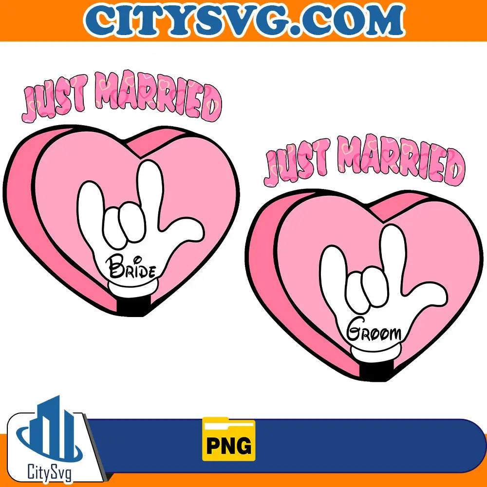 JustMariedHeartValentinePng